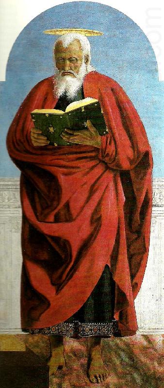 Piero della Francesca polyptych of saint augustine